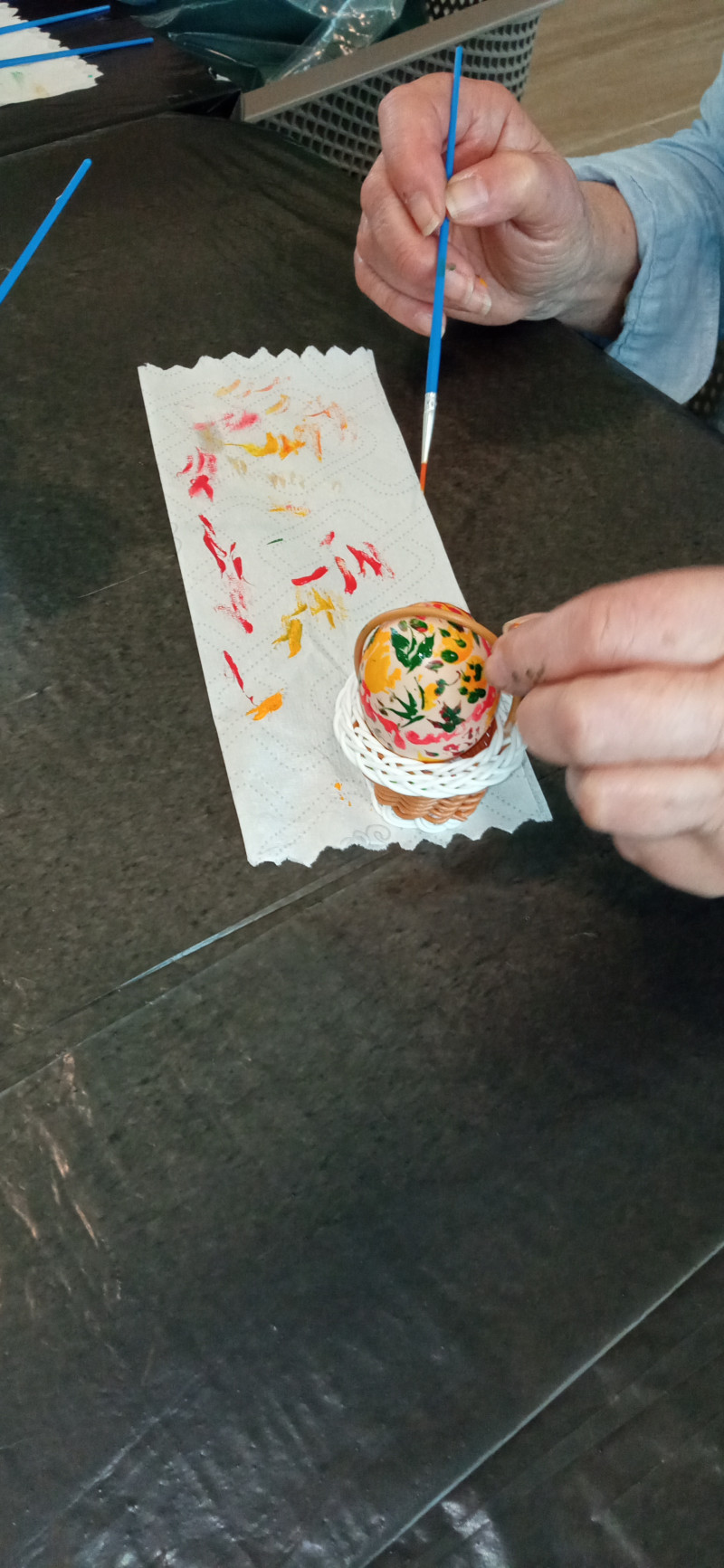 Atelier oeufs de Pâques