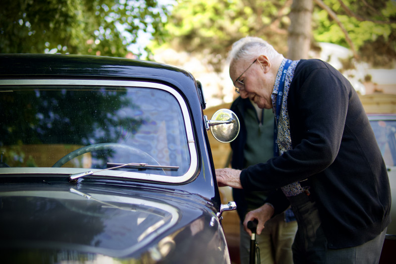 Exposition de voitures anciennes