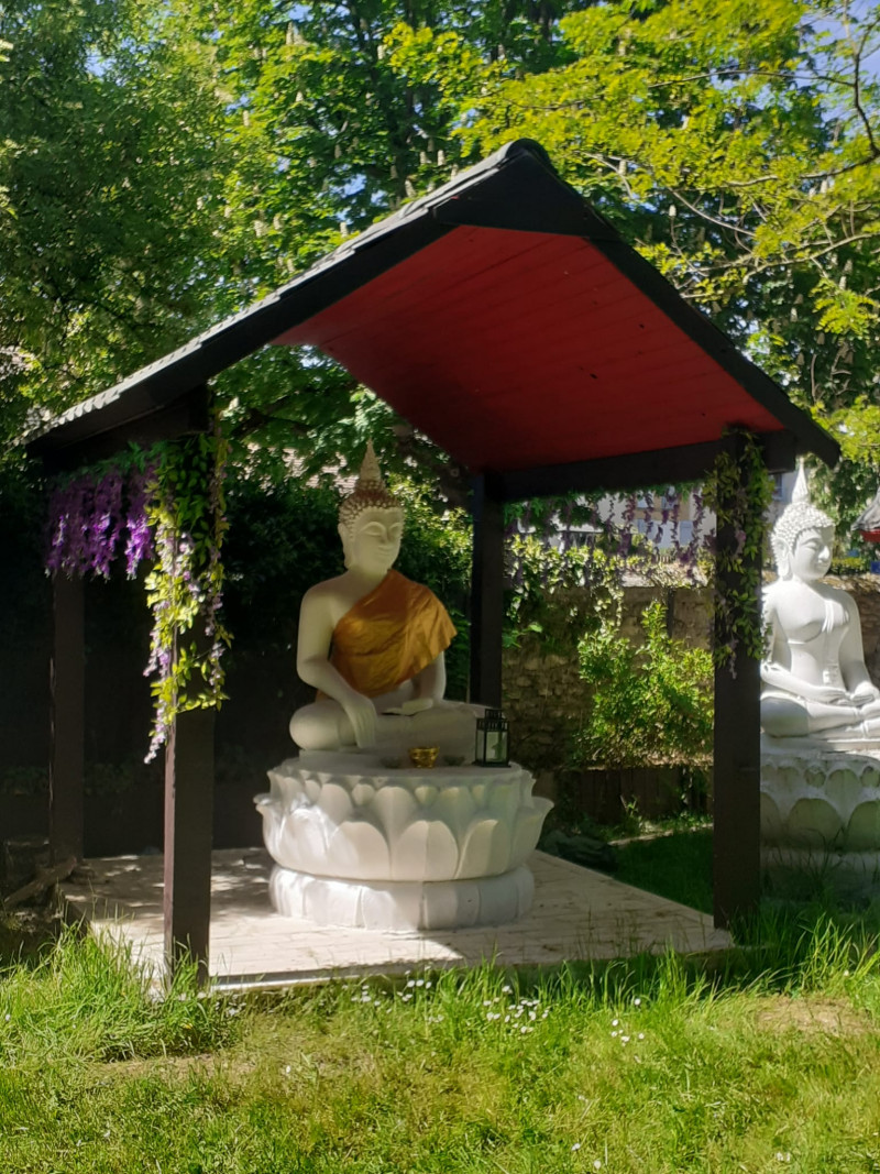 Visite de la pagode de Moissy-Cramayel