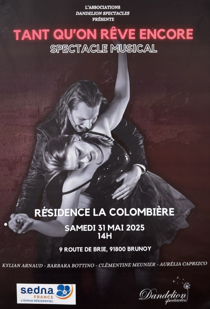 Le 31 Mai : Spectacle musical