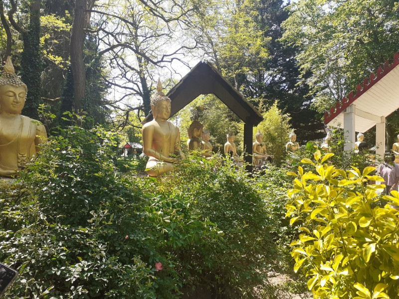 Visite de la pagode de Moissy-Cramayel