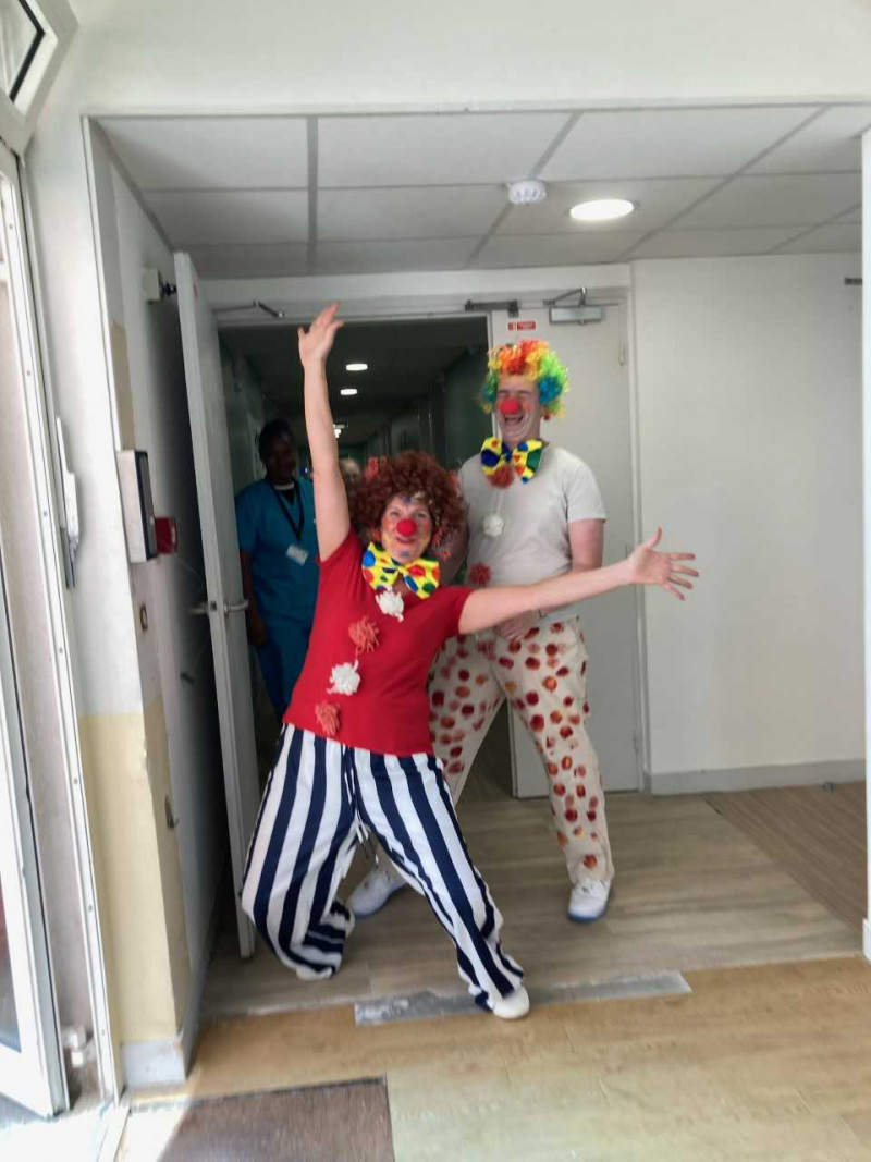 Clownerie à la Colombière